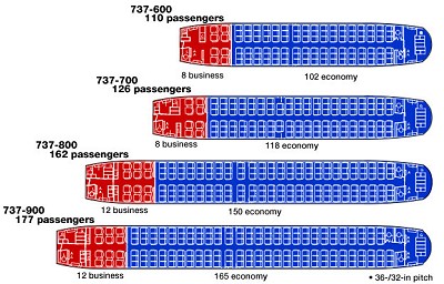 737 Max 200 Seating Chart