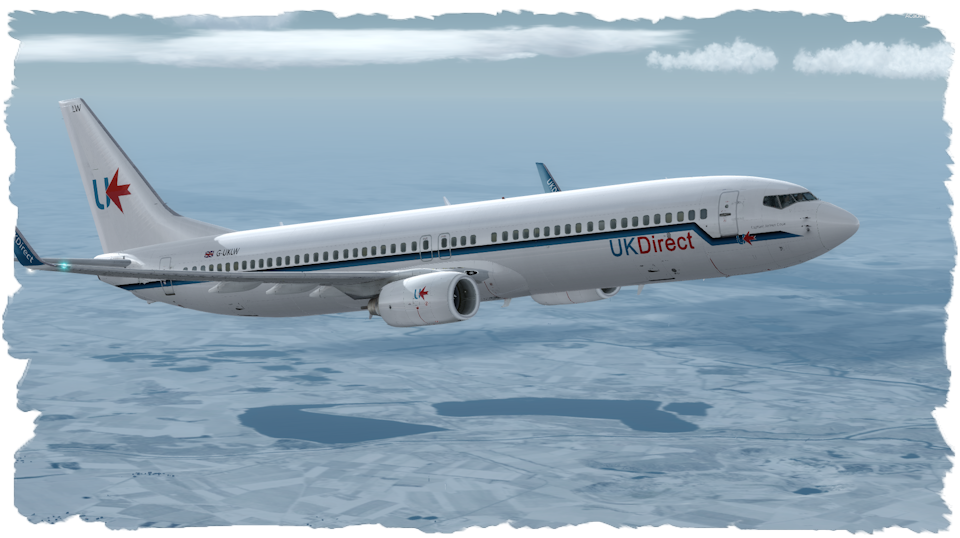 PMDG 737-900 painted as G-UKLW