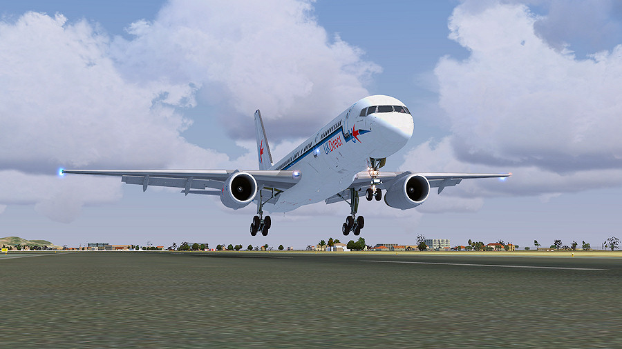 Just Flights FREE 757-200 with UKD colours