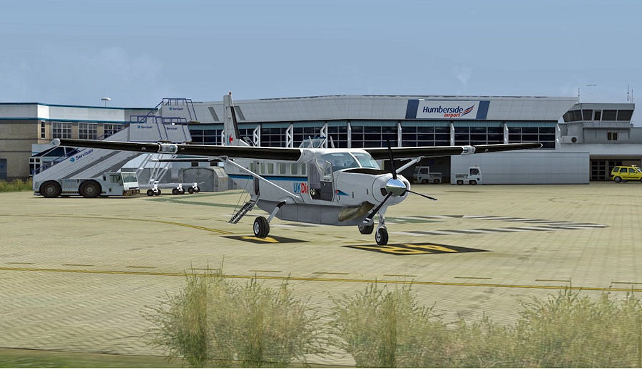 UKD Cessna 208 at UK2000 Humberside