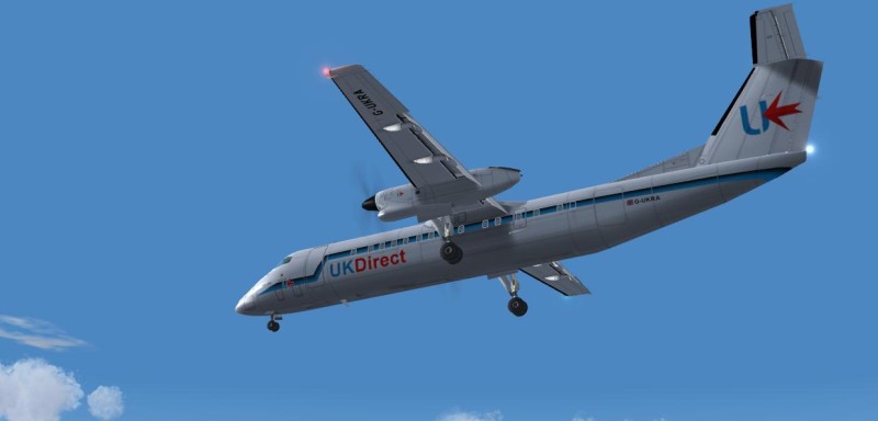 Dash 8-300 G-UKRA Kirstie