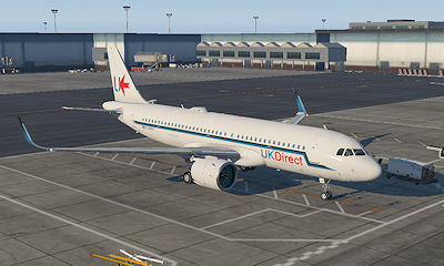 Airbus A320neo in X-Plane11