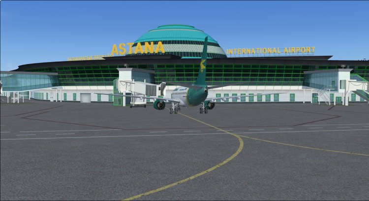 Astana main terminal