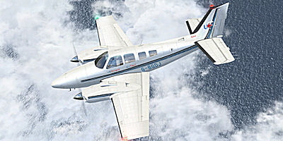 FSX Default Beech Baron 58