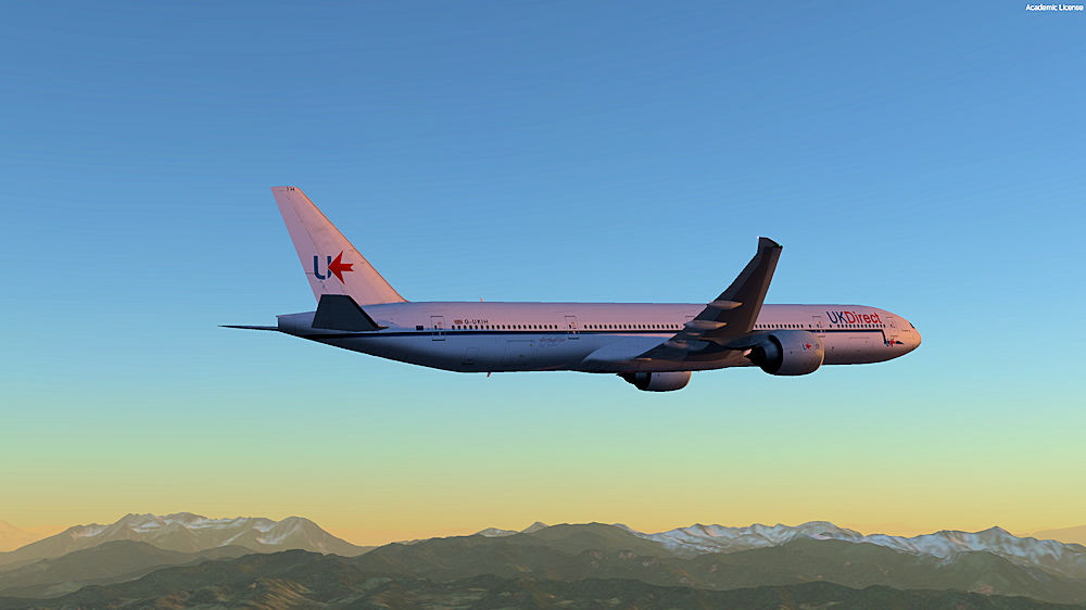 Project Opensky Boeing 777-300 'Coronation'