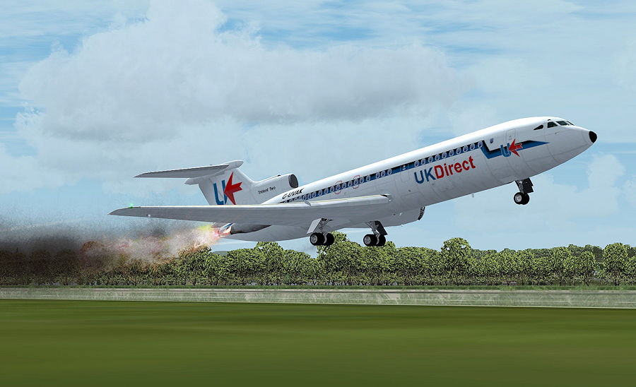 "It just burst into flames!"