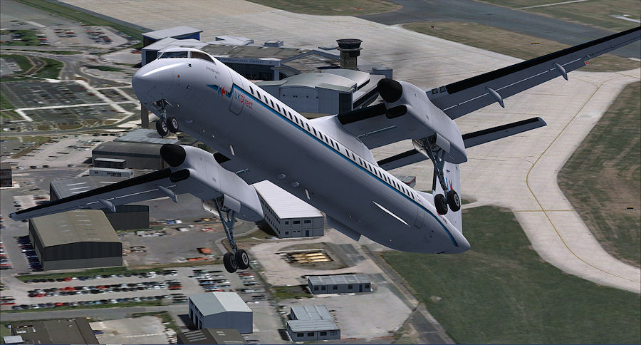 Charlie UKD301's Q400 repaint