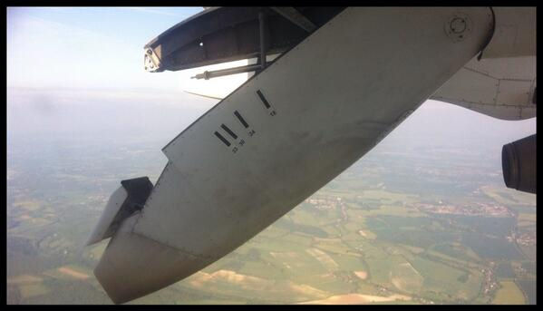 flaps fairing detaching in flight