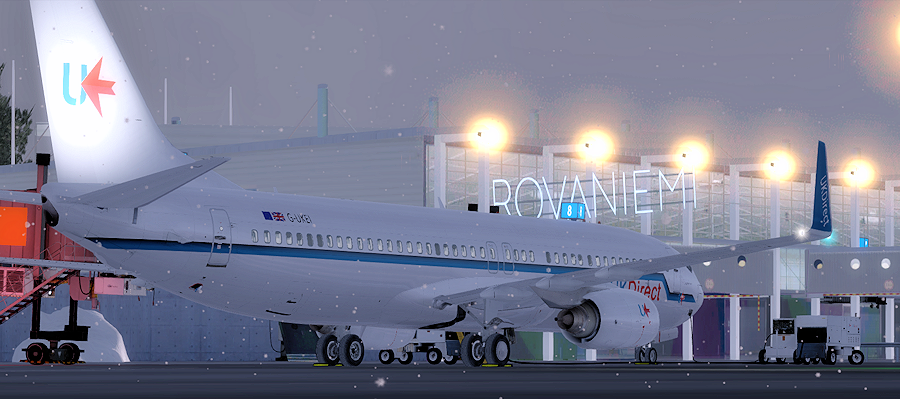 UKD 737 at Rovaniemi by Tatu Kantomaa