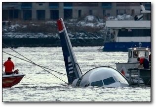 Cleared to land, the runway's wet.
