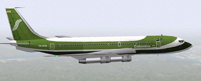 Boeing 720 in MSFS2000